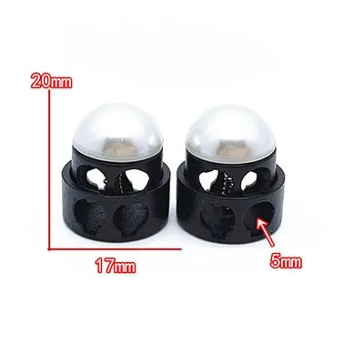 🔩 10pcs Bloque-Cordon Métal à Ressort