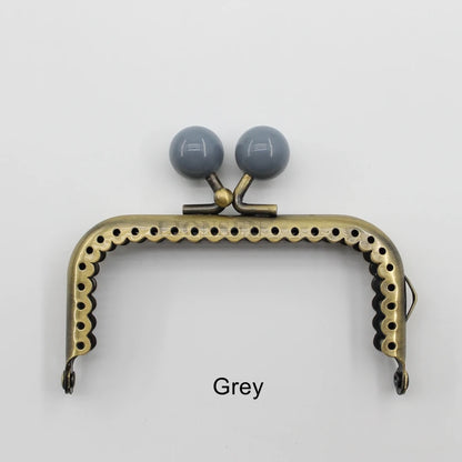 👜 Fermoir Métallique Carré 8,5 cm