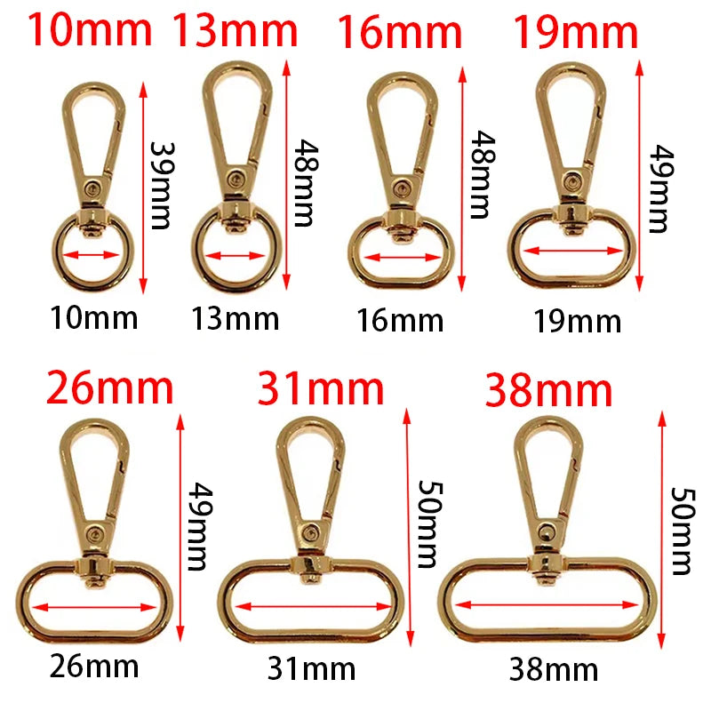 🧲 Crochets Mousquetons Métal