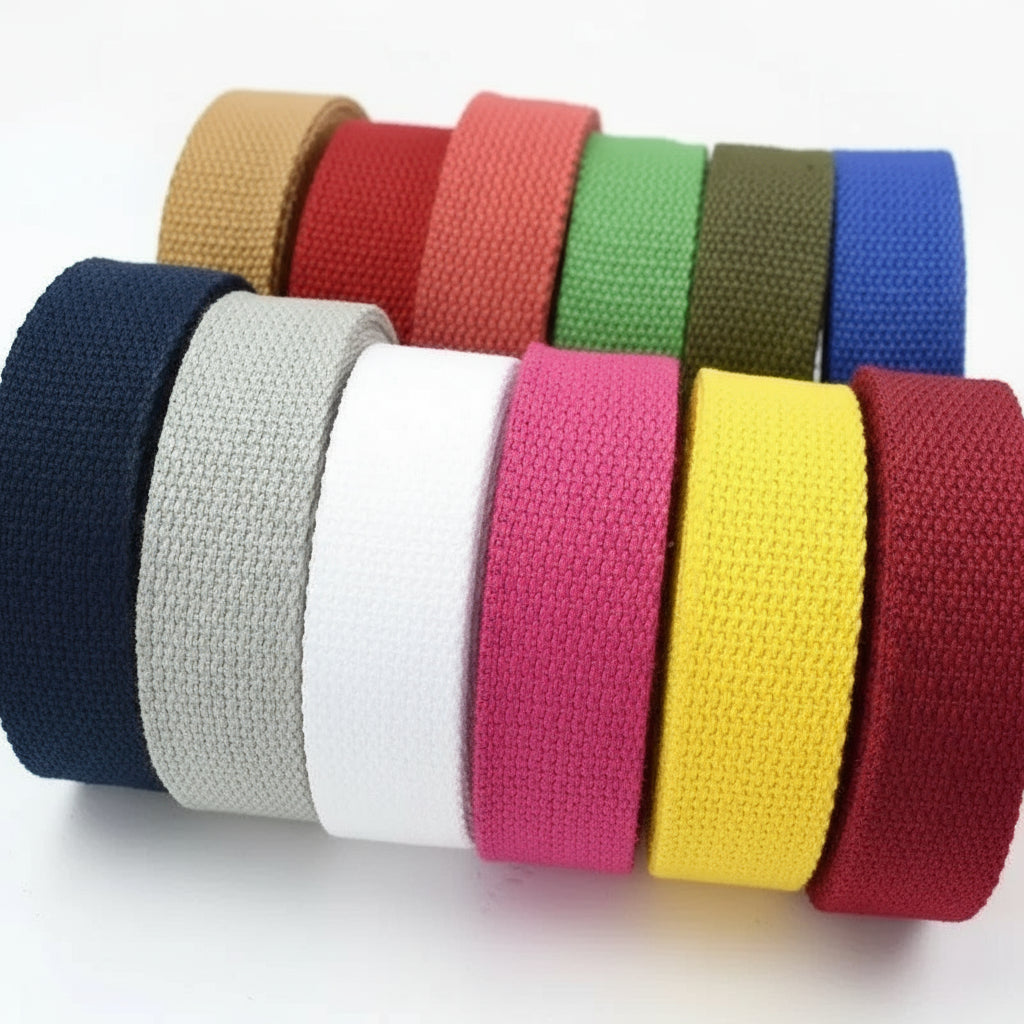 4 Mètres Sangle en Coton Épaisse 1.3mm