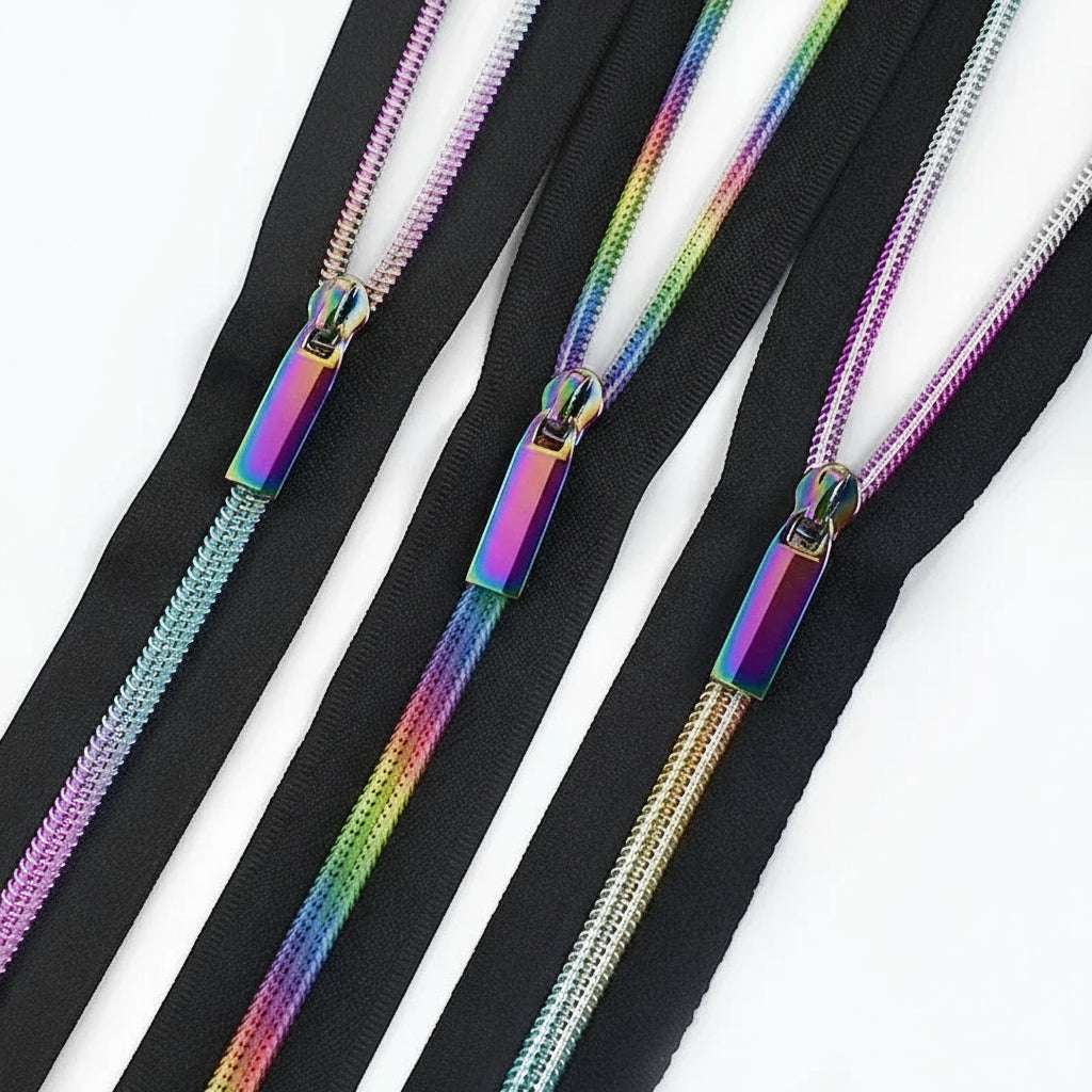 🧵 Fermeture Éclair Nylon + Curseurs inclus