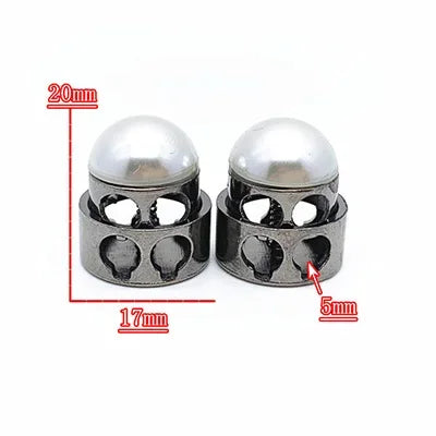 🔩 10pcs Bloque-Cordon Métal à Ressort