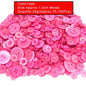 🎨 Lot de 70 à 100 Boutons Ronds Colorés