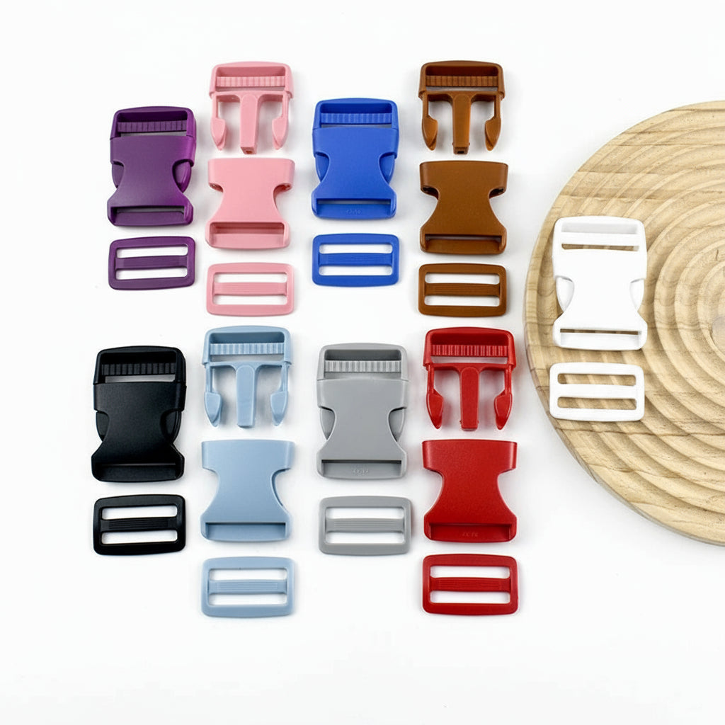 🔗 Lot de Boucles en Plastique – 38 mm