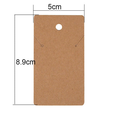 📦 50pcs Cartes Présentoirs Bijoux