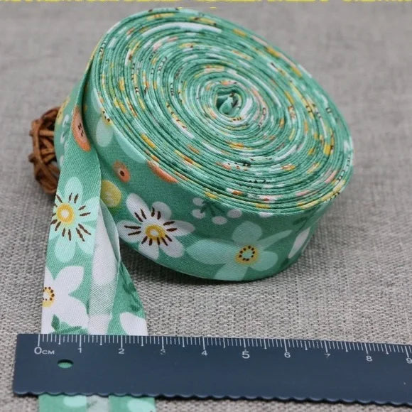 🌸 Biais Fleuri 100% Coton