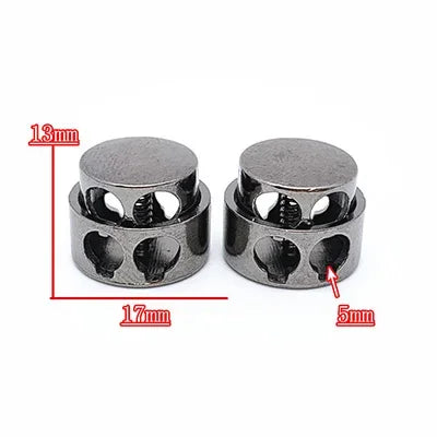🔩 10pcs Bloque-Cordon Métal à Ressort