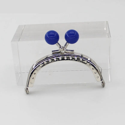 🧡 Fermoir Métal Argenté 8CM