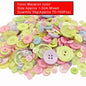 🎨 Lot de 70 à 100 Boutons Ronds Colorés