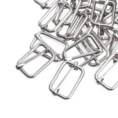 🎯 Lot de 10 Boucles Coulissantes Métal