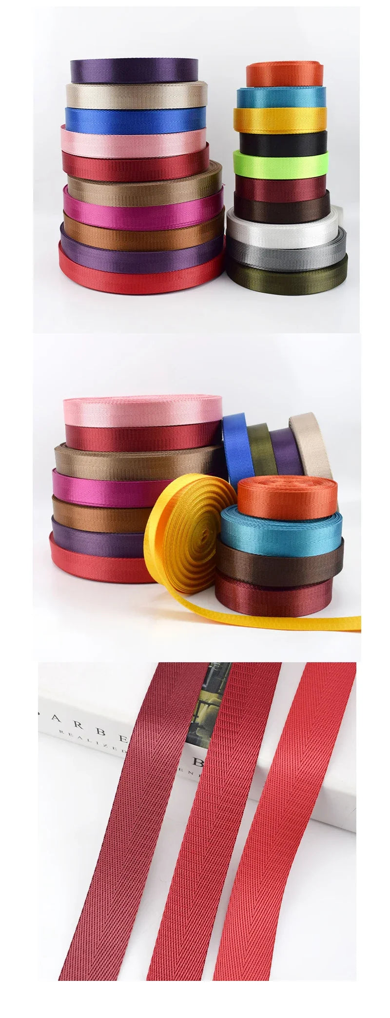 5 Mètres Ruban en Nylon 1mm