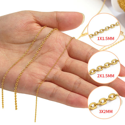 ✨ Chaîne en Acier Inoxydable 10 mètres