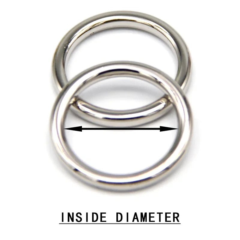 🔗 Anneaux Métalliques Ronds