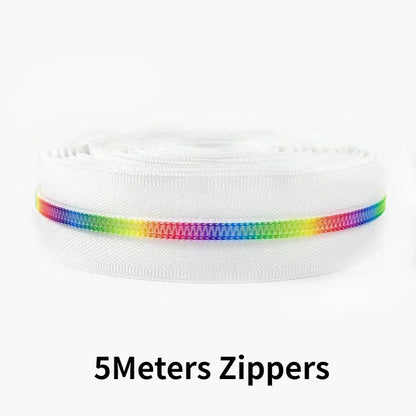 🧵 Fermeture Éclair Nylon + Curseurs inclus