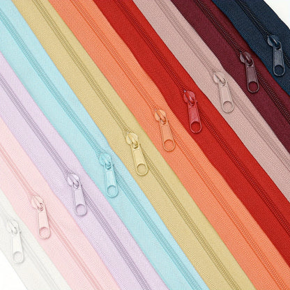 🧵 Set Fermeture Éclair – 4,5 mètres + 10 Curseurs assortis