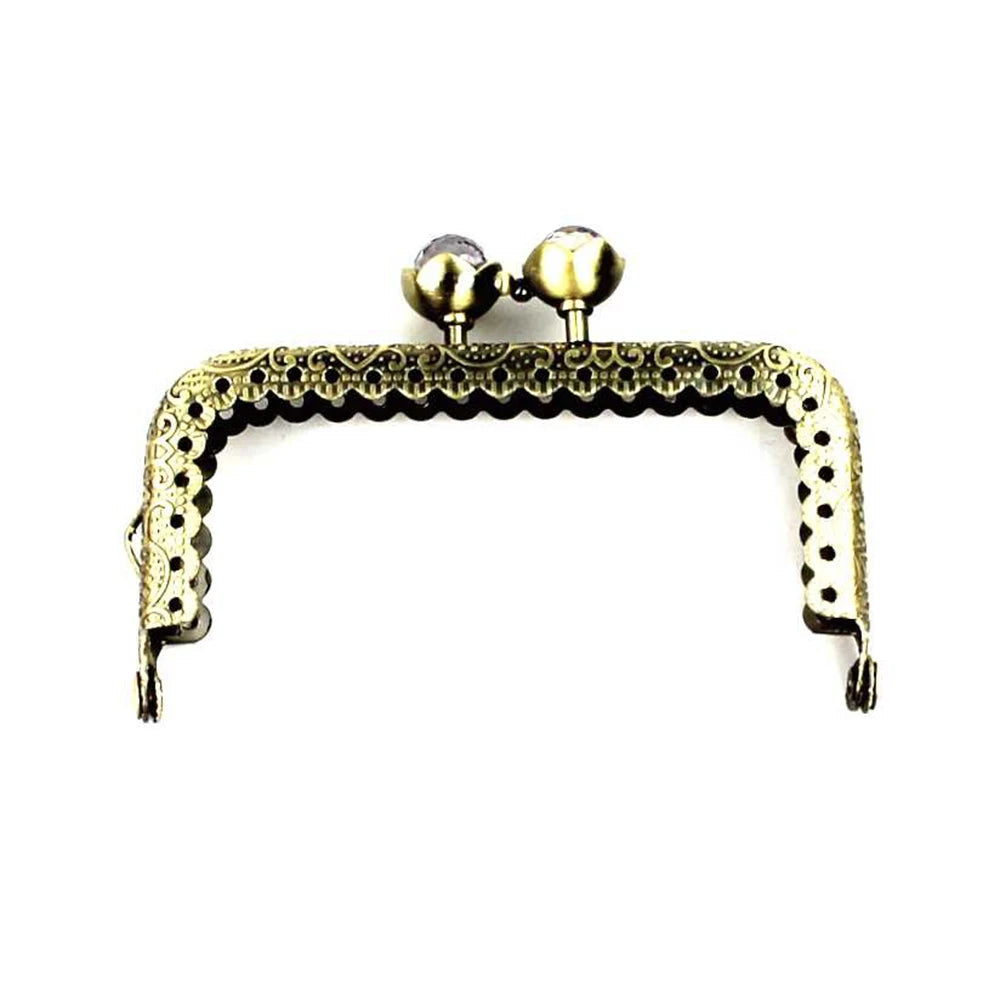 👛 Lot de 10 Fermoirs Carrés 8,5 cm