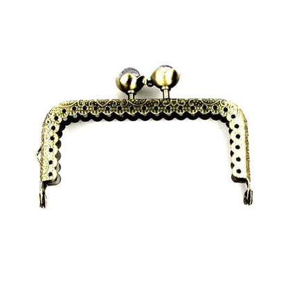 👛 Lot de 10 Fermoirs Carrés 8,5 cm