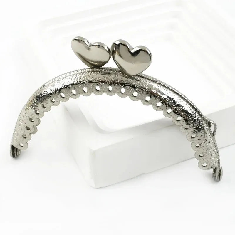 👛 Fermoir Métal Embossé 8,5 cm