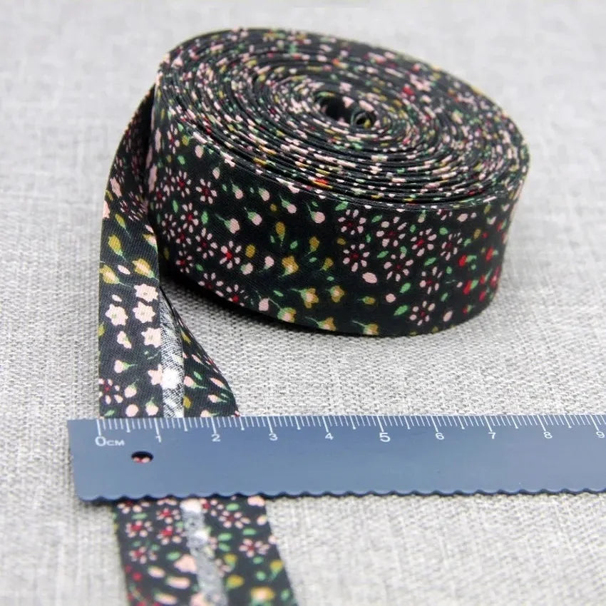 🌸 Biais Fleuri 100% Coton