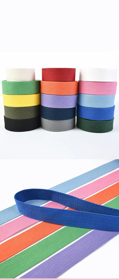 4 Mètres Sangle en Coton Épaisse 1.3mm