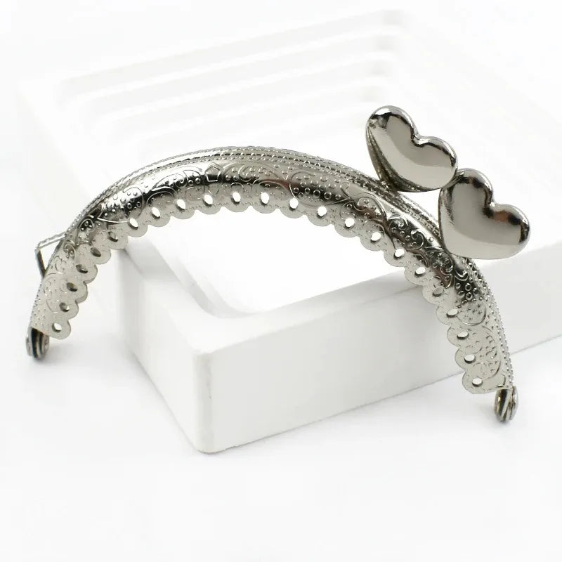 👛 Fermoir Métal Embossé 8,5 cm