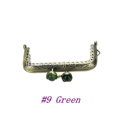 👛 Lot de 10 Fermoirs Carrés 8,5 cm