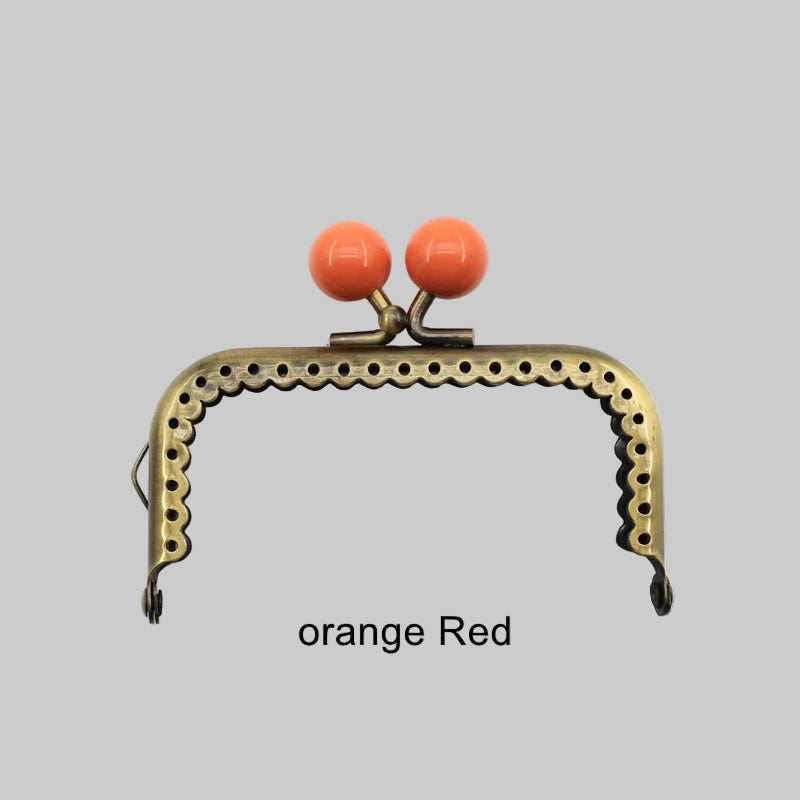 👜 Fermoir Métallique Carré 8,5 cm