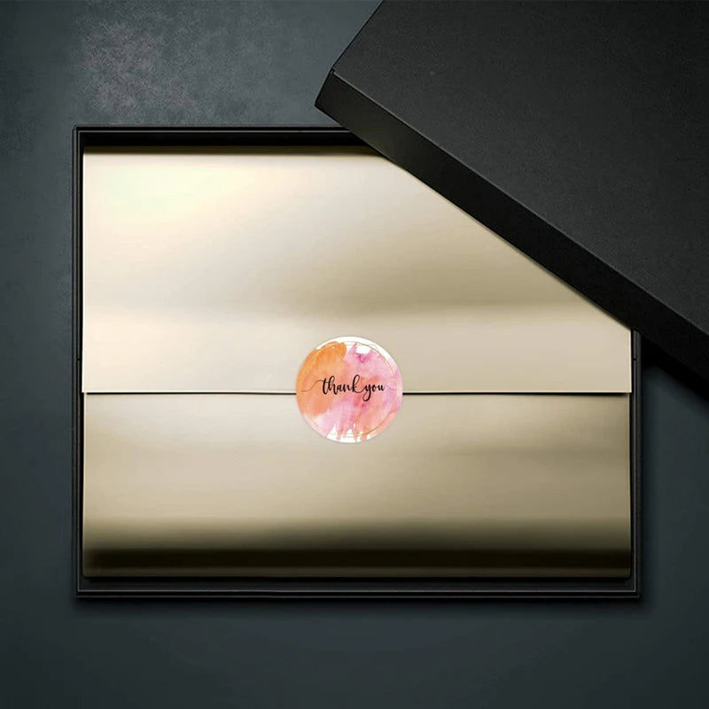 💙 Stickers “Thank You” – 50 à 500 pcs