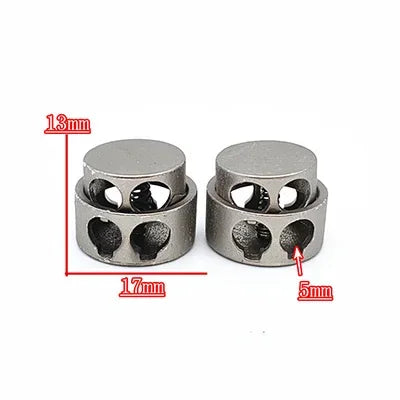 🔩 10pcs Bloque-Cordon Métal à Ressort