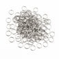 200pcs Anneaux Ouverts 8mm en Acier Inoxydable