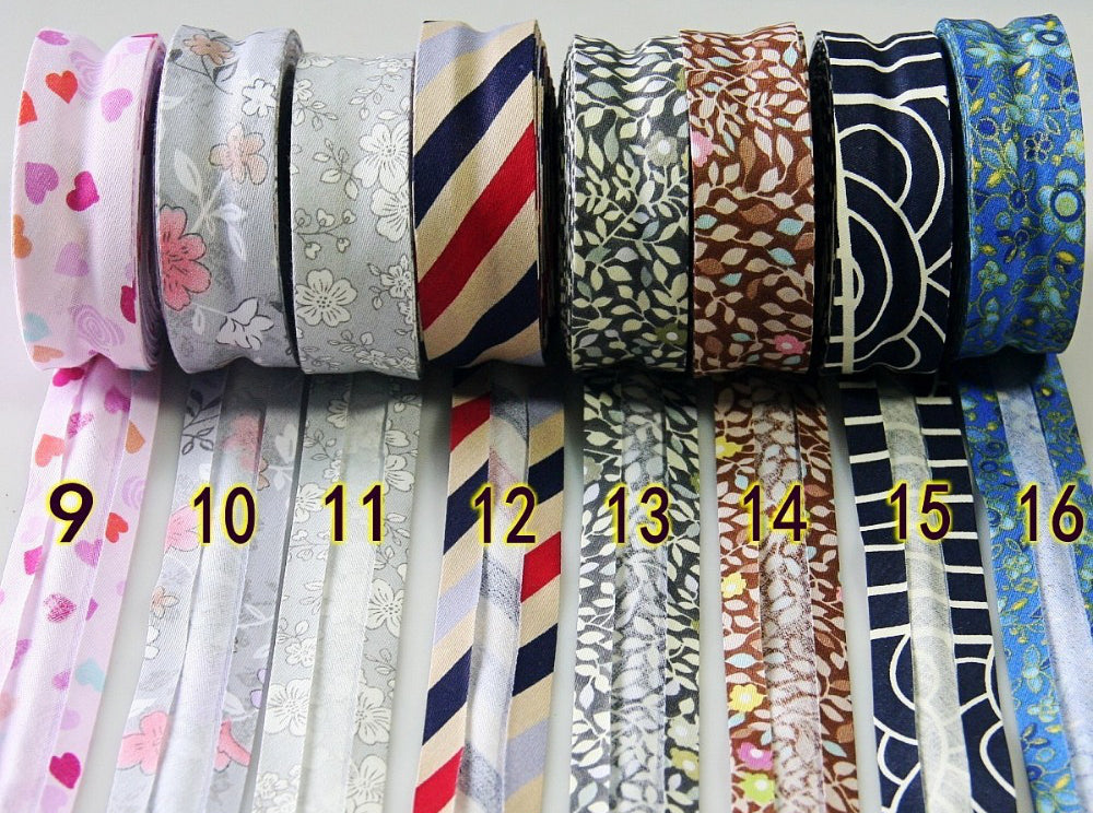 🌸 Biais Fleuri 100% Coton