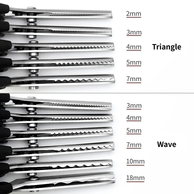 ✂️ Ciseaux Cranteurs Pro