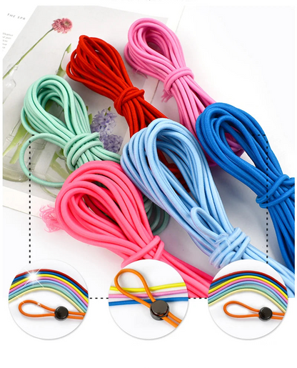🌈 Cordon Élastique Rond 4mm