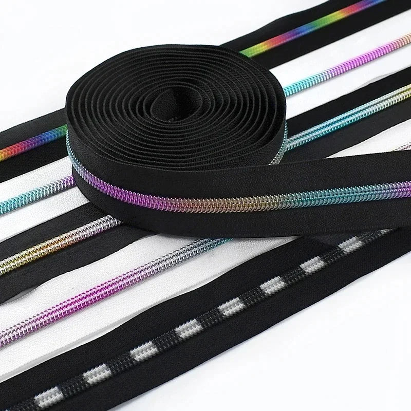 🧵 Fermeture Éclair Nylon + Curseurs inclus