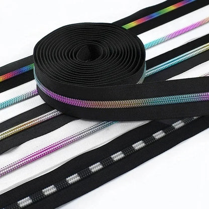 🧵 Fermeture Éclair Nylon + Curseurs inclus