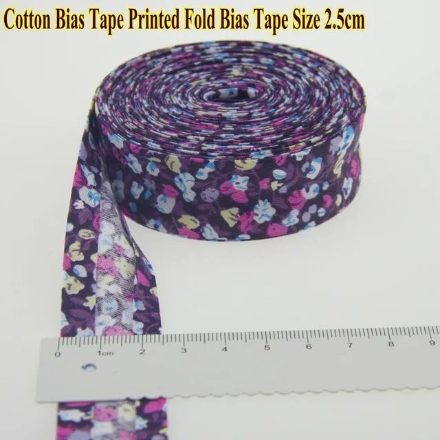 🌸 Biais Fleuri 100% Coton