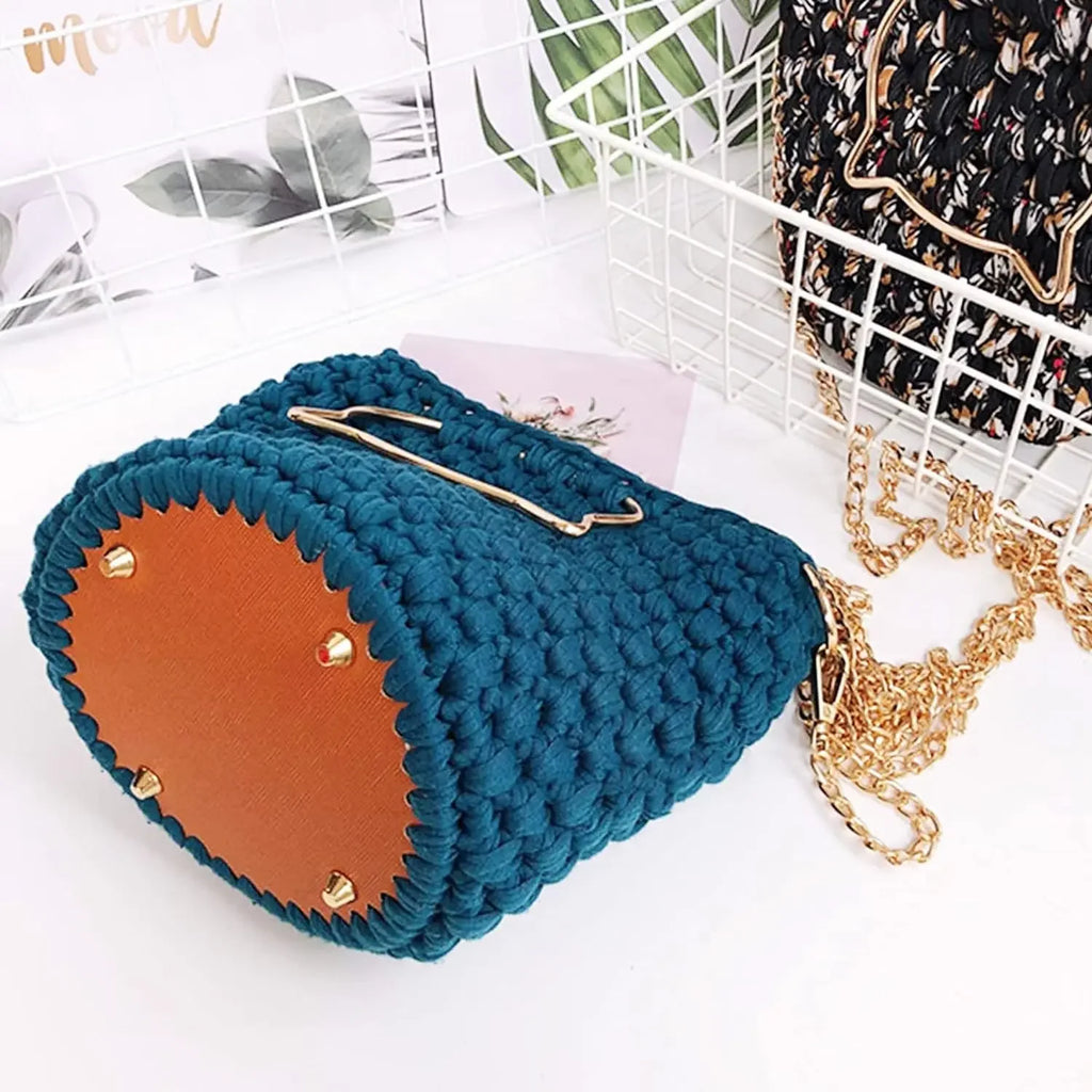 👜 Base Ronde en Cuir PU pour Fond de Sac