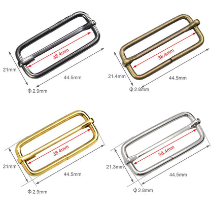 🎯 Lot de 10 Boucles Coulissantes Métal