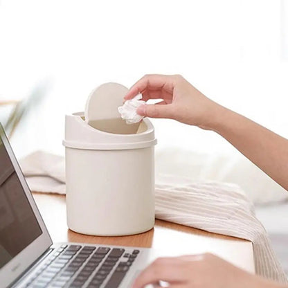 🗑️ Mini Poubelle de Bureau avec Couvercle