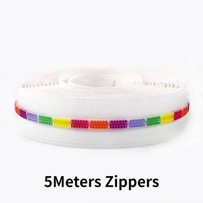 🧵 Fermeture Éclair Nylon + Curseurs inclus