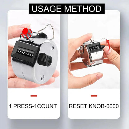 🔘 Compteur Manuel 4 Chiffres