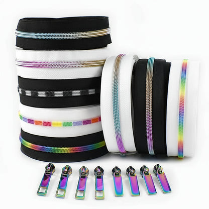 🧵 Fermeture Éclair Nylon + Curseurs inclus