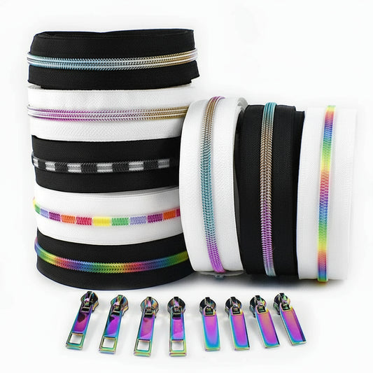 🧵 Fermeture Éclair Nylon + Curseurs inclus