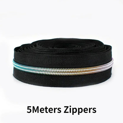 🧵 Fermeture Éclair Nylon + Curseurs inclus