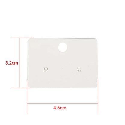 📦 50pcs Cartes Présentoirs Bijoux