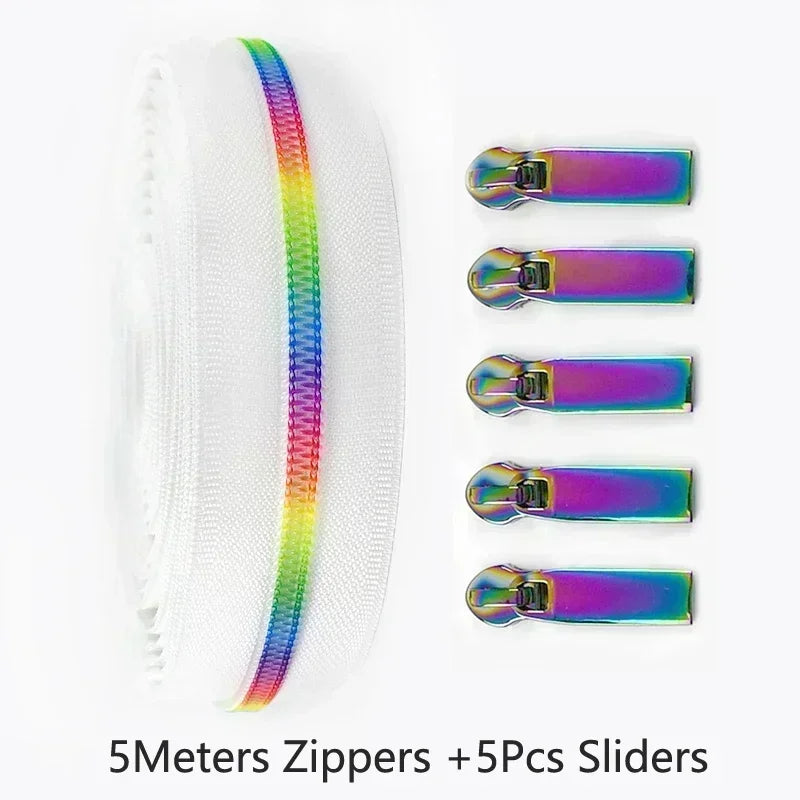 🧵 Fermeture Éclair Nylon + Curseurs inclus