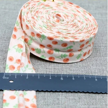 🌸 Biais Fleuri 100% Coton