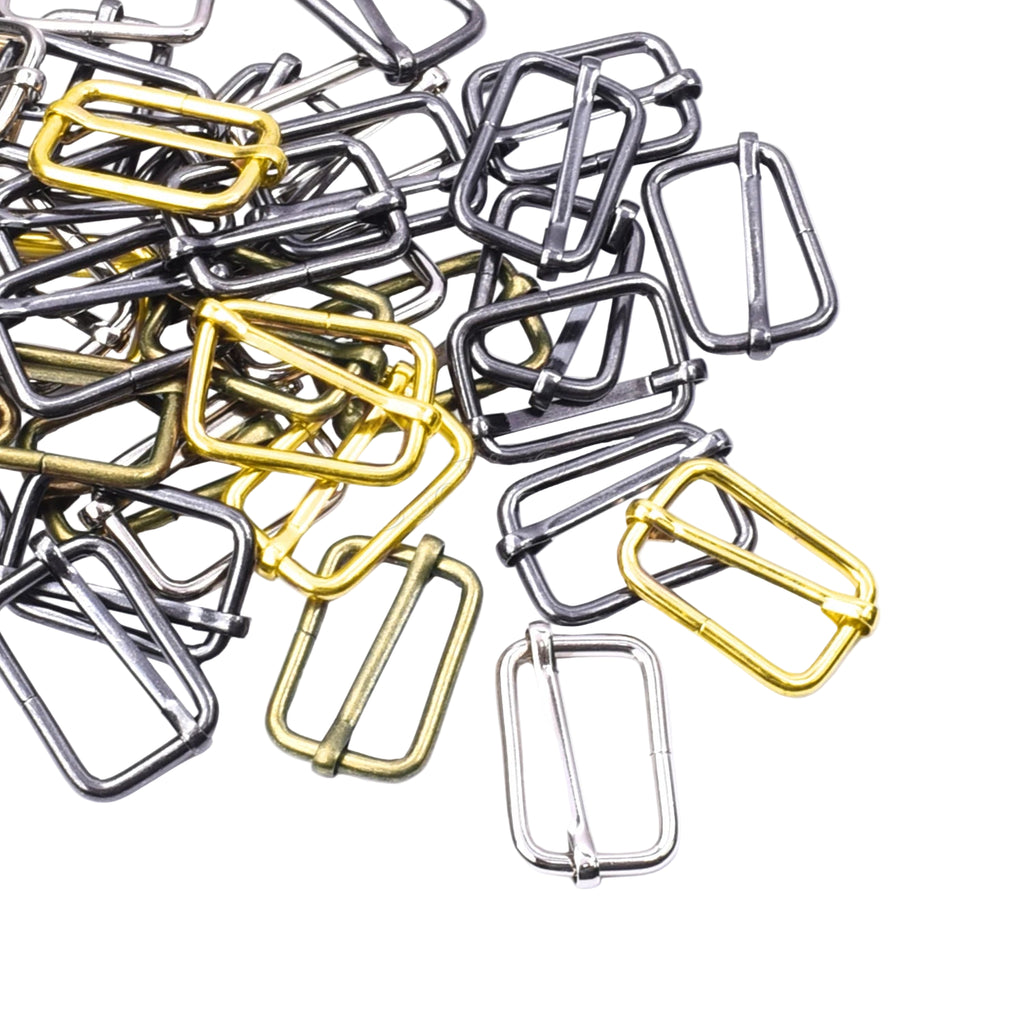 🎯 Lot de 10 Boucles Coulissantes Métal