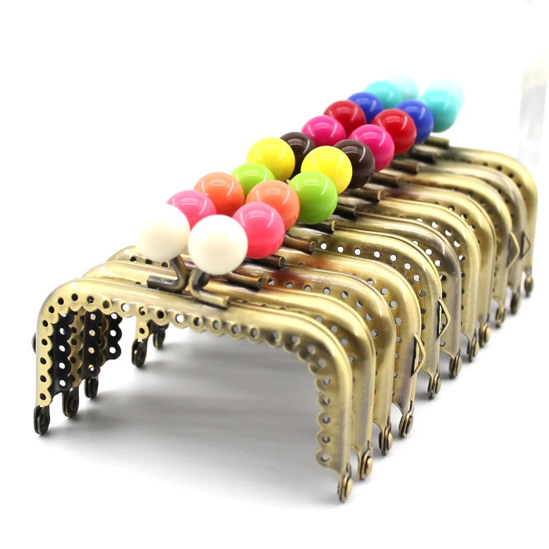 👜 Fermoir Métallique Carré 8,5 cm