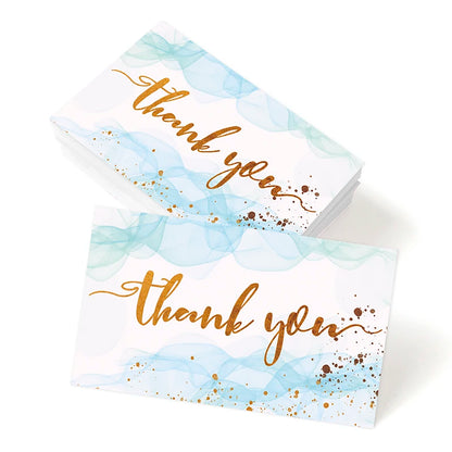 💌 Cartes "Merci pour votre commande" – 50 pièces